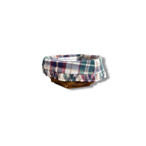 Longaberger Vintage 2003 Sage Booking Basket Protector Woven Traditions Liner - Picture 3 of 5